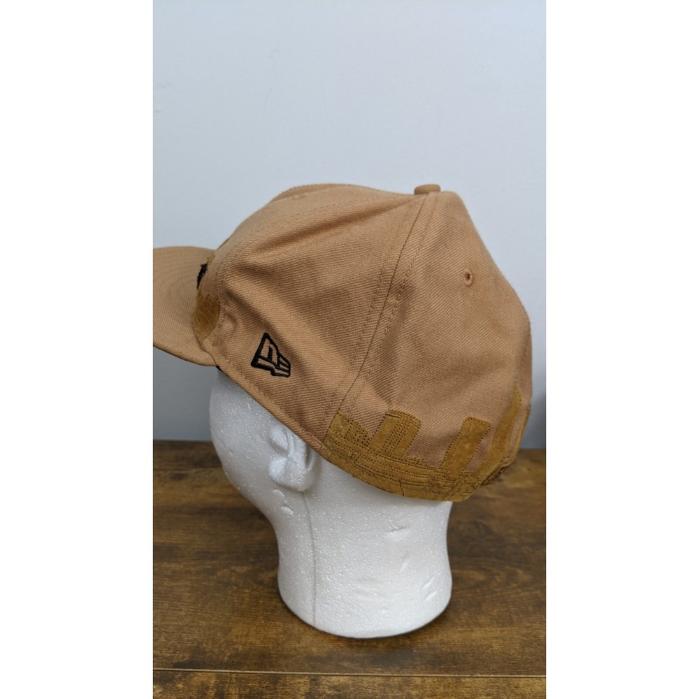 New Era 59FIFTY Florida Marlins Hat 7 3/4 Brown Fitted Cap Suede City Skyline ML - Picture 7 of 16